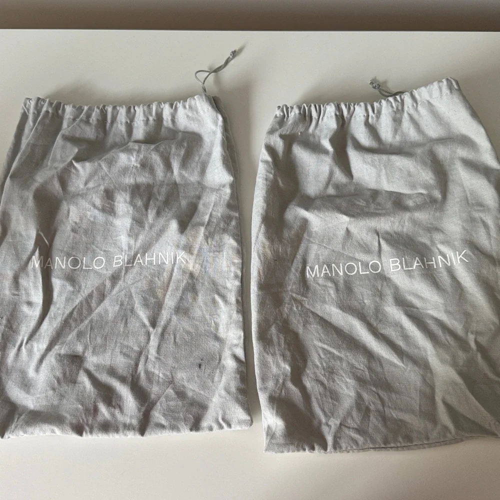 NEW w/Tags Manolo Blahnik Elegant Black Women's Heels Size 41EU | 10US - Picture 9 of 9